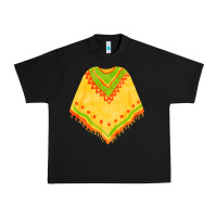 Black mexican poncho fa element Urban Heavy Tee - FaDigitalArtStudio