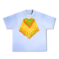 Grape Ice mexican poncho fa element Urban Heavy Tee - FaDigitalArtStudio
