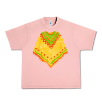 Salmon mexican poncho fa element Urban Heavy Tee - FaDigitalArtStudio