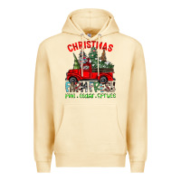 Pina Colada christmas tree farm truck Premium Hoodie - CowhideDigitalArt