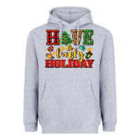 Heather Grey have a lovely holiday with gloves Heavyweight Hoodie - AdoDesignShop