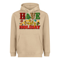 Mushroom have a lovely holiday with gloves Heavyweight Hoodie - AdoDesignShop