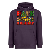 Plum have a lovely holiday with gloves Heavyweight Hoodie - AdoDesignShop