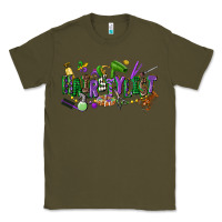 Army Green hairstylist mardi gras Classic Tee - CowGirlArtShop