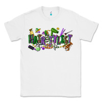 White hairstylist mardi gras Classic Tee - CowGirlArtShop