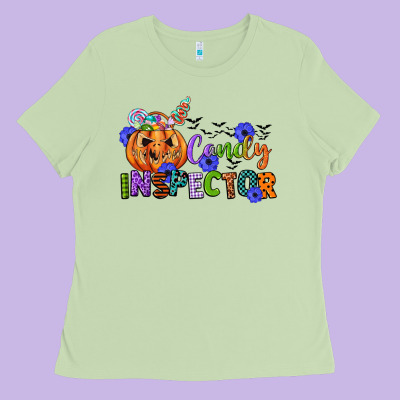 Candy Inspector Ladies Tee Designed By Cowgirlartshop