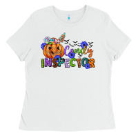 White candy inspector Ladies Tee - CowGirlArtShop