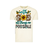 Vintage Arctic with god all things are possible Vintage Tee - OliviaCreatesArt
