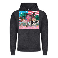 Vintage Black American farm animals tumbler 4th of july Vintage Hoodie - FaDigitalArtStudio