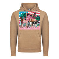 Vintage Coffee American farm animals tumbler 4th of july Vintage Hoodie - FaDigitalArtStudio