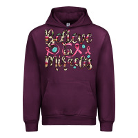 Mauve Wine believe in miracles Urban Hoodie - JahusDesignShop