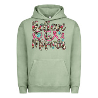 Pigment Oil Green believe in miracles Urban Hoodie - JahusDesignShop