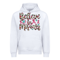 White believe in miracles Urban Hoodie - JahusDesignShop