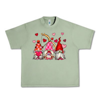Oil Green valentine's day gnomes Urban Heavy Tee - OliviaCreatesArt