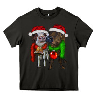 Asphalt two christmas heifers Heavy Core Tee - RanaPortraitStore