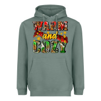 Sage warm and cozy with scarf Heavyweight Hoodie - AdoDesignShop