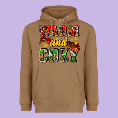 Warm And Cozy With Scarf Heavyweight Hoodie Designed By Adodesignshop