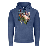 Vintage Denim Texas 4th of July Vintage Hoodie - FaDigitalArtStudio