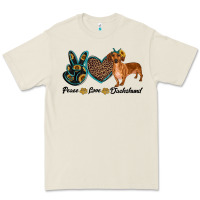 Bone peace love dachshund Premium Tee - RanaPortraitStore