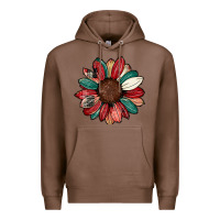 Chestnut Christmas sunflower Premium Hoodie - CowhideDigitalArt