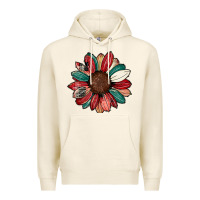 Tofu Christmas sunflower Premium Hoodie - CowhideDigitalArt