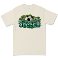 Bone Wild about Soccer Premium Tee - HowdyJamesFarm