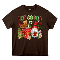 Chocolate Brown hot cocoa Heavy Core Tee - texasbilliewilder
