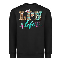 Black western nurse lpn  life Heavyweight Sweatshirt - BarkalooDesign