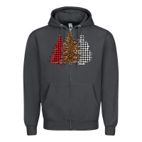Smoke christmas trees Zipper Hoodie - BarkalooDesign