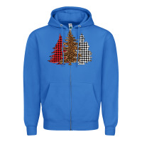 True Royal christmas trees Zipper Hoodie - BarkalooDesign