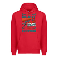 Red if daddy can't fix it we are all screwed Premium Hoodie - Jasminsmagicworld