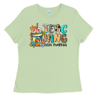 Matcha teaching little pumpkins Ladies Tee - CowGirlArtShop