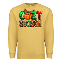 Antique Gold cozy season with fall colors palette and pumpkin Premium Sweatshirt - AdoDesignShop
