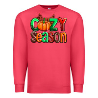 Cardinal cozy season with fall colors palette and pumpkin Premium Sweatshirt - AdoDesignShop