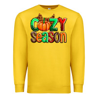 Lemon cozy season with fall colors palette and pumpkin Premium Sweatshirt - AdoDesignShop