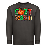 Smoke cozy season with fall colors palette and pumpkin Premium Sweatshirt - AdoDesignShop