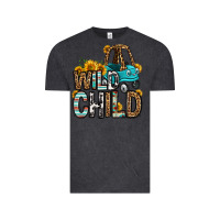 Vintage Black wild child kids car Vintage Tee - OliviaCreatesArt