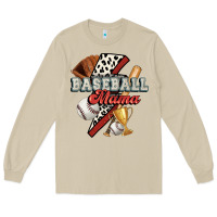Mushroom baseball mama Long Sleeve Tee - FaDigitalArtStudio
