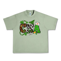 Oil Green St. Patrick's Day CNA Urban Heavy Tee - OliviaCreatesArt