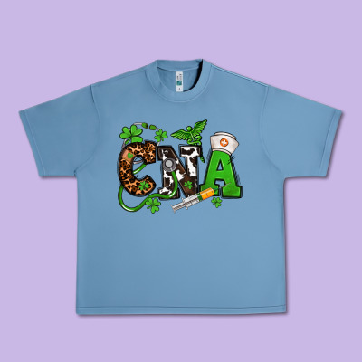 St. Patrick's Day Cna Urban Heavy Tee Designed By Oliviacreatesart