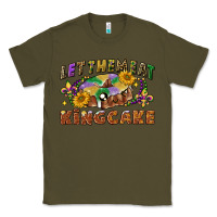 Army Green let them eat king cake Classic Tee - CowGirlArtShop
