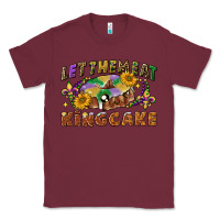 Burgundy let them eat king cake Classic Tee - CowGirlArtShop