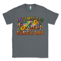 Charcoal Heather let them eat king cake Classic Tee - CowGirlArtShop