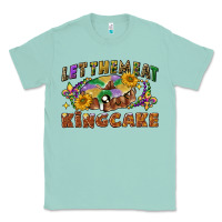 Seafoam let them eat king cake Classic Tee - CowGirlArtShop