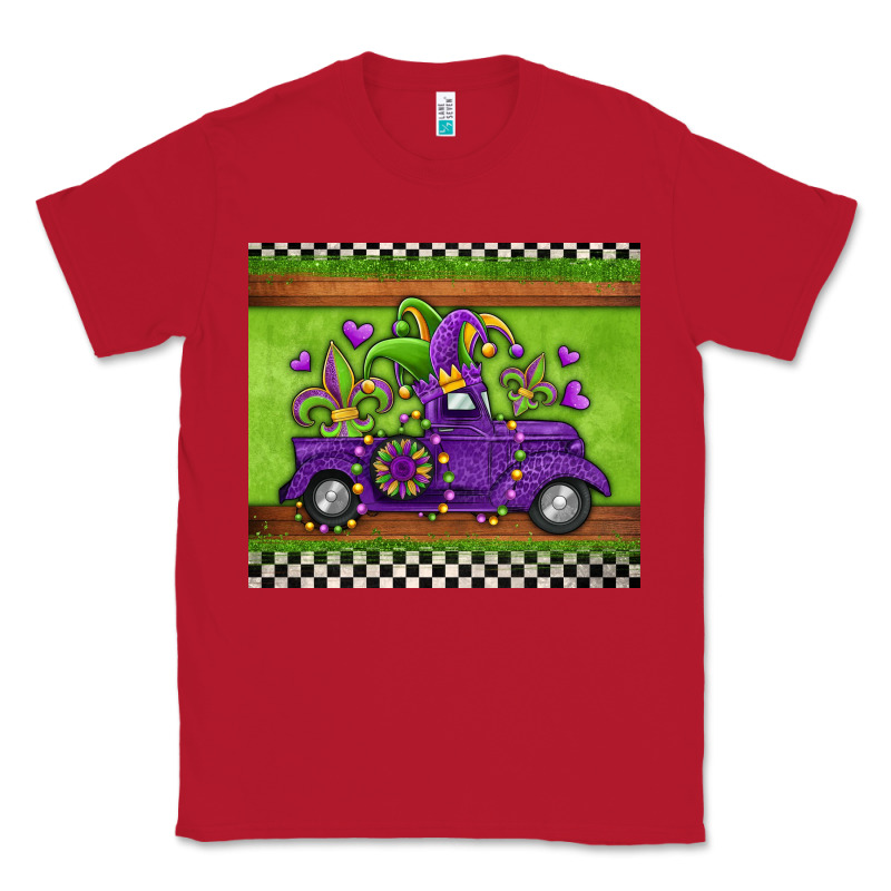 Mardi Gras Truck Classic Tee by Jasminsmagicworld | Teevron