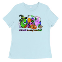 Baby Blue cna certified nursing assistant halloween Ladies Tee - CowGirlArtShop