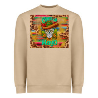 Cinco De Mayo Sombrero Skull Heavyweight Sweatshirt | Teevron