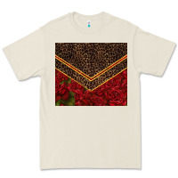 Bone red roses with leopard Premium Tee - TumblerDesignByShophia