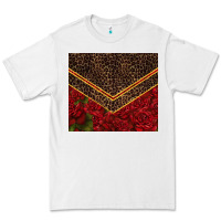 White red roses with leopard Premium Tee - TumblerDesignByShophia