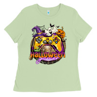 Matcha halloween gamer Ladies Tee - CowGirlArtShop